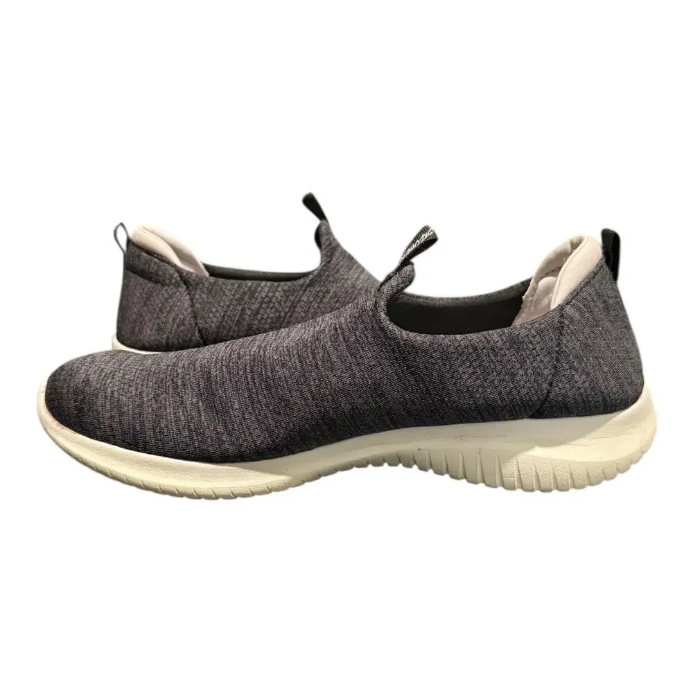 Skechers Women's Ultra Flex Slip Ons Sneakers Gray Size 10 149170 Athletic